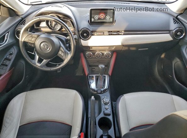 JM1DKBD78G0115471 2016 MAZDA CX-3 Белый Вид панели приборов