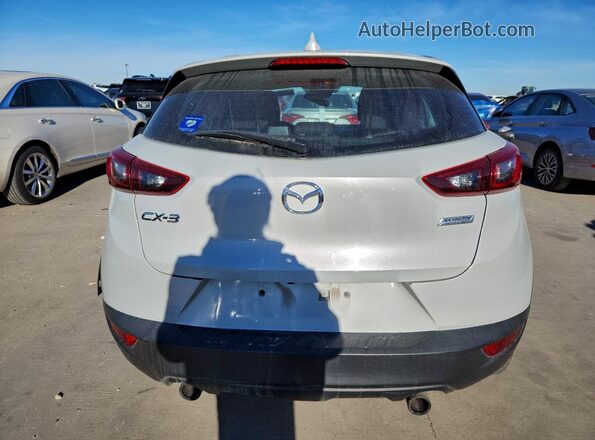 JM1DKDB73J0305992 2018 MAZDA CX-3 Серебряный Вид сзади