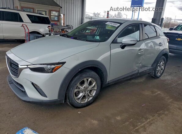 JM1DKDB73M1509061 2021 MAZDA CX-3 Silver Передня ліва чверть
