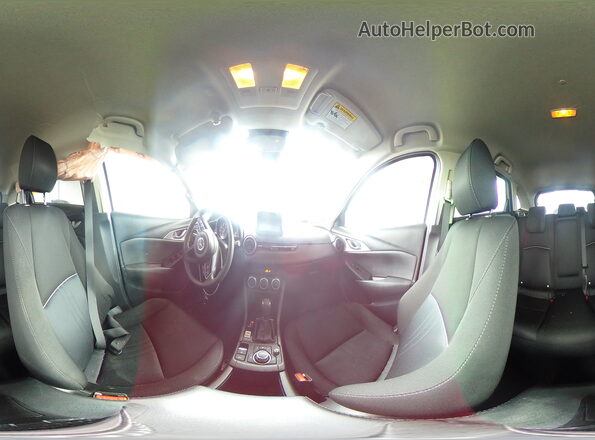 JM1DKDB73M1509061 2021 MAZDA CX-3 Silver Панорамний вид салону 360°