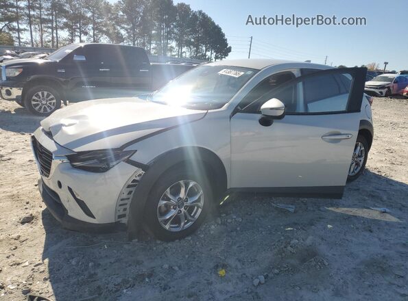 JM1DKDB75K1436398 2019 MAZDA CX-3 Серый Передняя левая четверть