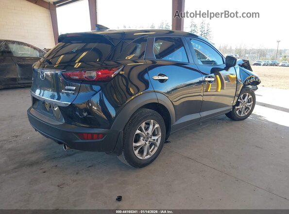 JM1DKDB76L1464079 2020 MAZDA CX-3 Black Задня права чверть