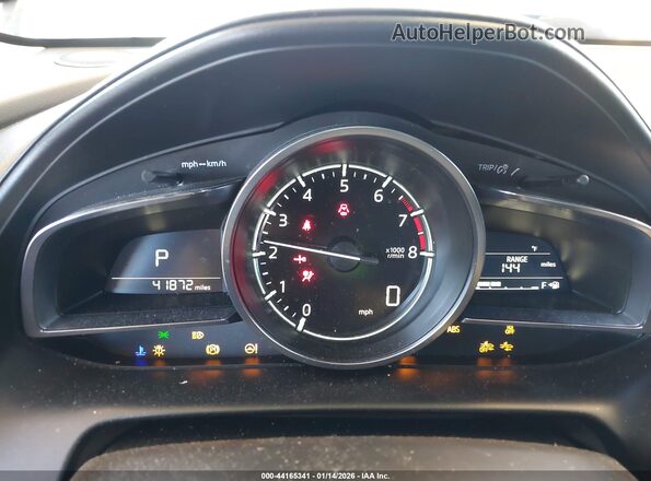 JM1DKDB76L1464079 2020 MAZDA CX-3 Black Вид задніх сидінь