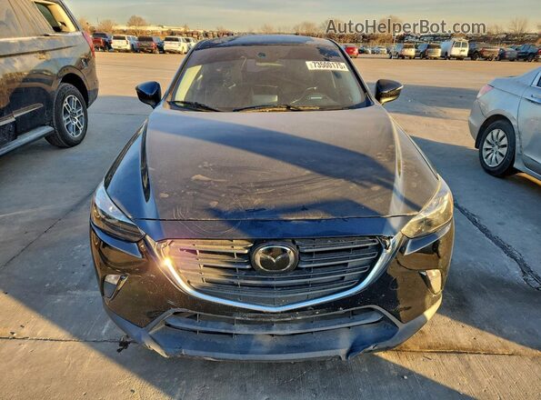 JM1DKDB79M1513633 2021 MAZDA CX-3 Black Widok z przodu