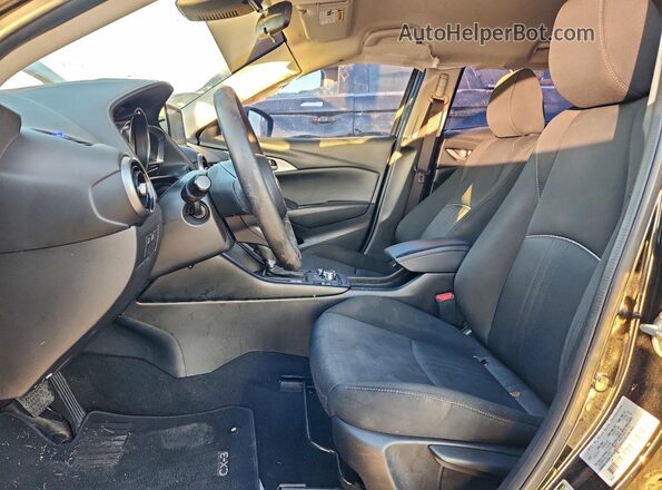 JM1DKDB79M1513633 2021 MAZDA CX-3 Black Widok wnętrza z przodu