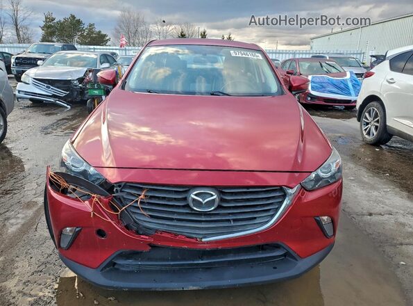 JM1DKDC72H0142969 2017 MAZDA CX-3 Red Widok z przodu