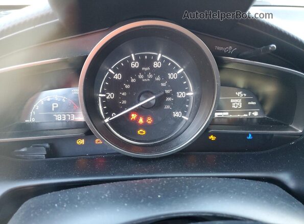JM1DKFB72K0417583 2019 MAZDA CX-3 Белый Вид щитка приборов