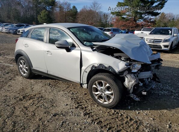 JM1DKFB72K0417583 2019 MAZDA CX-3 Белый Передняя правая четверть