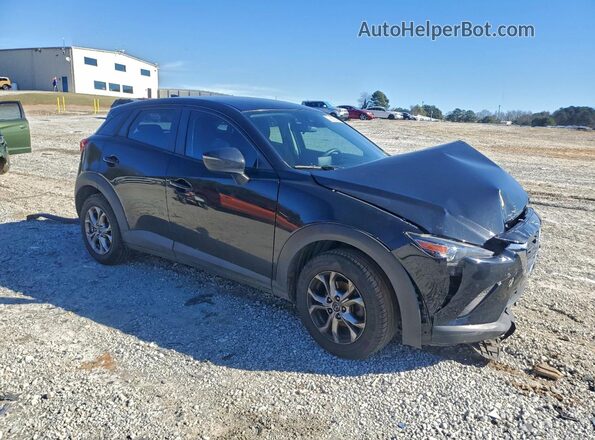 JM1DKFB72K1426178 2019 MAZDA CX-3 Черный Передняя правая четверть