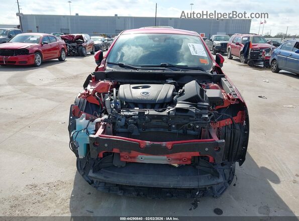 JM1DKFB77L1465415 2020 MAZDA CX-3 Красный Вид задней части салона