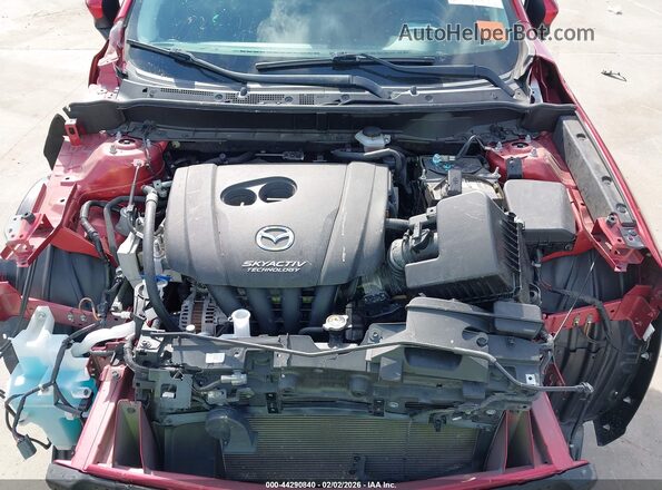 JM1DKFB77L1465415 2020 MAZDA CX-3 Красный Вид сзади