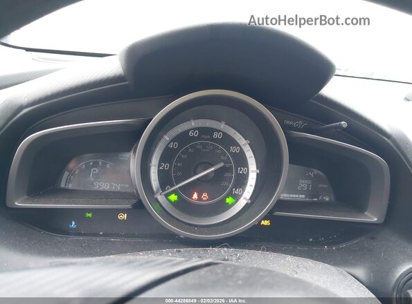 JM1DKFB78H0150698 2017 MAZDA CX-3 Синий Вид задних сидений