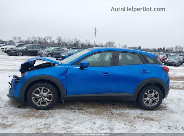 JM1DKFB78H0150698 2017 MAZDA CX-3 Синий Панорамный вид салона 360°