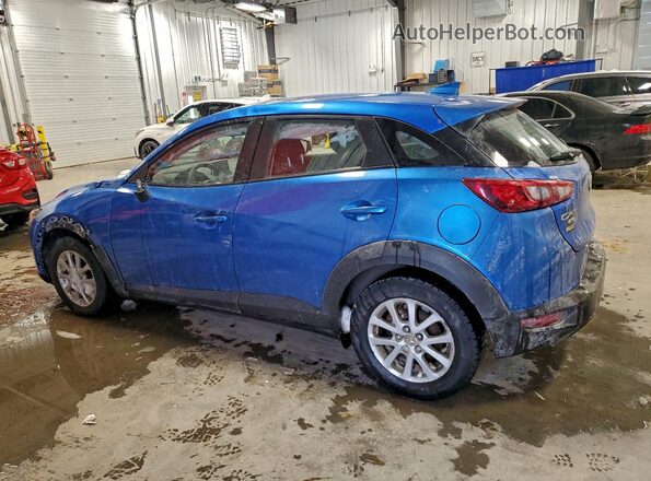 JM1DKFB79H0167977 2017 MAZDA CX-3 Blue Tył lewy