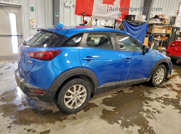 JM1DKFB79H0167977 2017 MAZDA CX-3 Blue Tył prawy