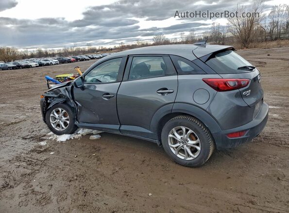 JM1DKFB79K0443727 2019 MAZDA CX-3 Gray Tył lewy