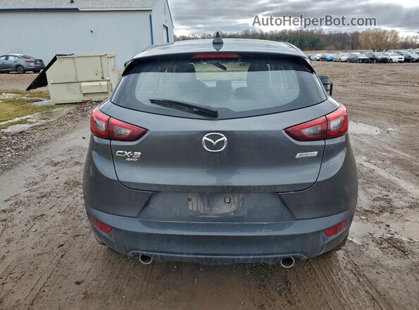 JM1DKFB79K0443727 2019 MAZDA CX-3 Gray Widok z tyłu
