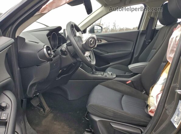 JM1DKFB79K0443727 2019 MAZDA CX-3 Gray Widok wnętrza z przodu