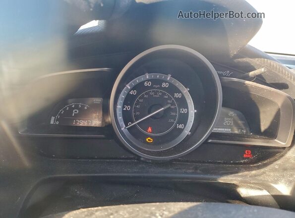 JM1DKFC70G0138901 2016 MAZDA CX-3 Синий Вид щитка приборов