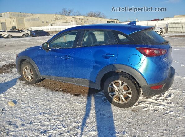 JM1DKFC70G0138901 2016 MAZDA CX-3 Синий Задняя левая четверть