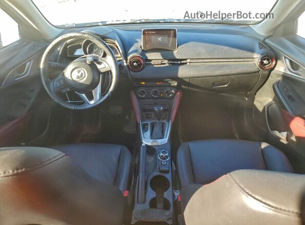 JM1DKFC70G0138901 2016 MAZDA CX-3 Синий Вид панели приборов