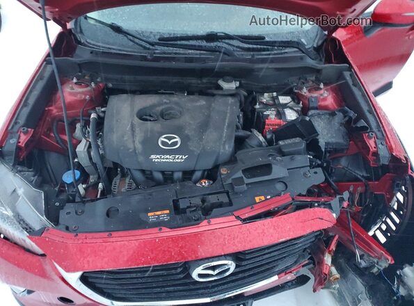 JM1DKFC70H0151035 2017 MAZDA CX-3 Красный Вид подкапотного пространства