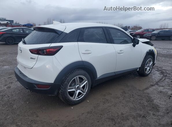 JM1DKFC76K0427886 2019 MAZDA CX-3 Белый Задняя правая четверть