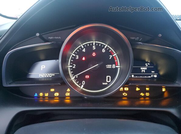 JM1DKFC76K0427886 2019 MAZDA CX-3 Белый Вид щитка приборов