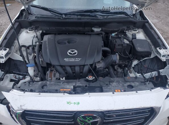 JM1DKFC76K0427886 2019 MAZDA CX-3 Белый Вид подкапотного пространства