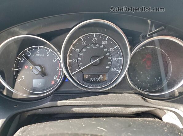 JM1GJ1T57G1454324 2016 MAZDA 6 Белый Вид щитка приборов
