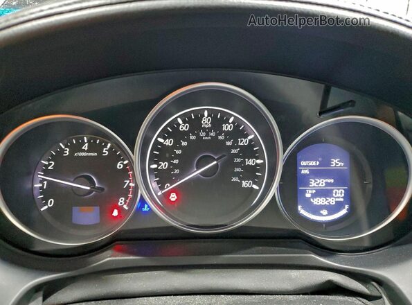 JM1GJ1V5XG1485340 2016 MAZDA 6 Черный Вид щитка приборов