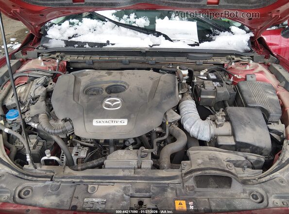 JM1GL1TY2K1508769 2019 MAZDA 6 Red Widok z tyłu