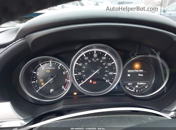 JM1GL1UM6K1508222 2019 MAZDA 6 Blue Widok tylnych siedzeń