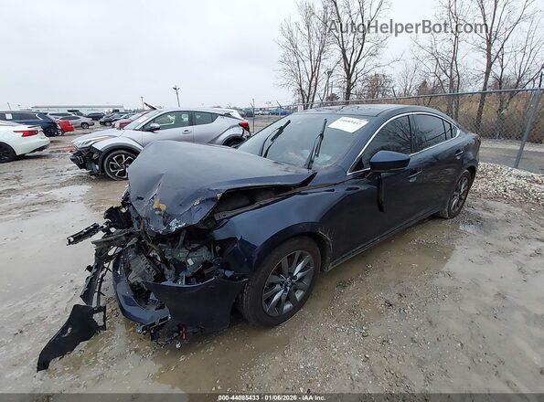 JM1GL1UM6K1508222 2019 MAZDA 6 Blue Przód lewy