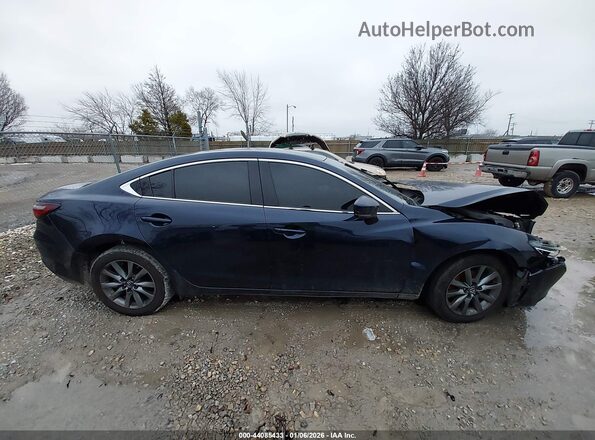 JM1GL1UM6K1508222 2019 MAZDA 6 Blue Widok wnętrza z tyłu
