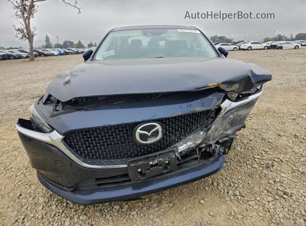 JM1GL1VM2K1505557 2019 MAZDA 6 Синий Вид спереди