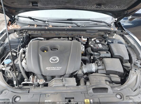 JM1GL1VM3J1333490 2018 MAZDA 6 Синий Вид сзади