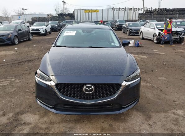 JM1GL1VM3J1333490 2018 MAZDA 6 Синий Вид щитка приборов