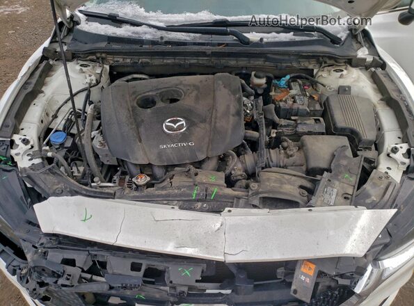 JM1GL1VM4L1513533 2020 MAZDA 6 White Vista interior trasera