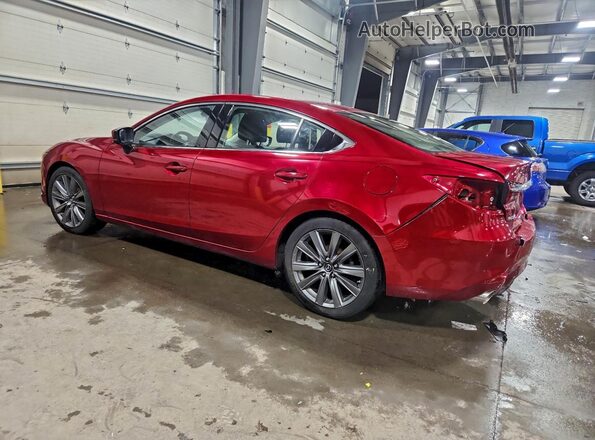 JM1GL1VM9K1508651 2019 MAZDA 6 Красный Задняя левая четверть