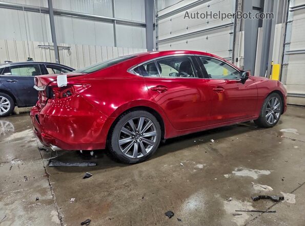 JM1GL1VM9K1508651 2019 MAZDA 6 Красный Задняя правая четверть
