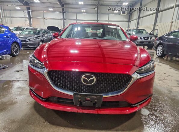 JM1GL1VM9K1508651 2019 MAZDA 6 Красный Вид спереди