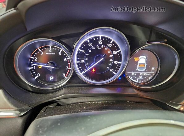 JM1GL1VM9K1508651 2019 MAZDA 6 Красный Вид щитка приборов