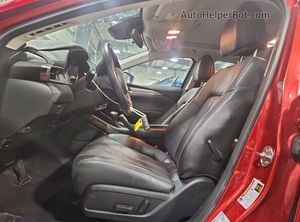 JM1GL1VM9K1508651 2019 MAZDA 6 Красный Вид салона спереди