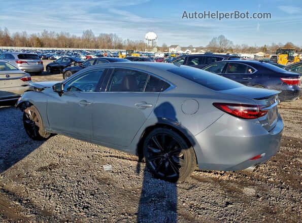 JM1GL1WY4M1611805 2021 MAZDA 6 Угольный Задняя левая четверть