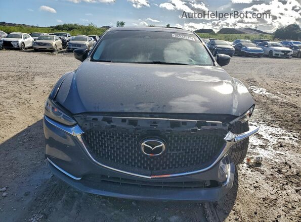 JM1GL1WY4M1615028 2021 MAZDA 6 Серый Вид спереди