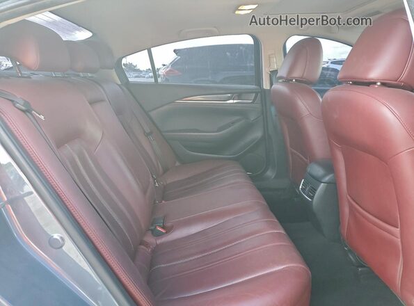 JM1GL1WY4M1615028 2021 MAZDA 6 Серый Вид задних сидений