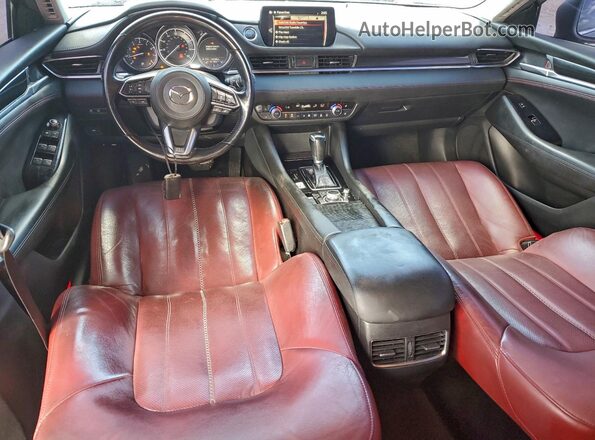 JM1GL1WY4M1615028 2021 MAZDA 6 Серый Вид панели приборов