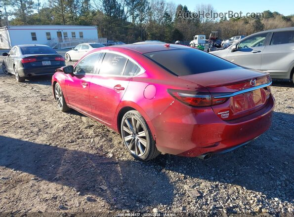 JM1GL1XY2J1320052 2018 MAZDA 6 Red Tył lewy