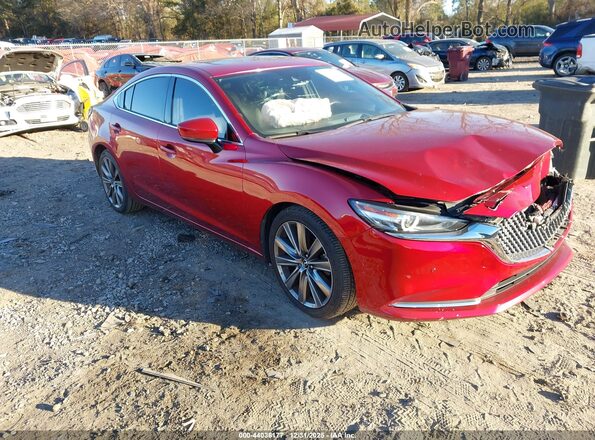 JM1GL1XY2J1320052 2018 MAZDA 6 Red Przód prawy
